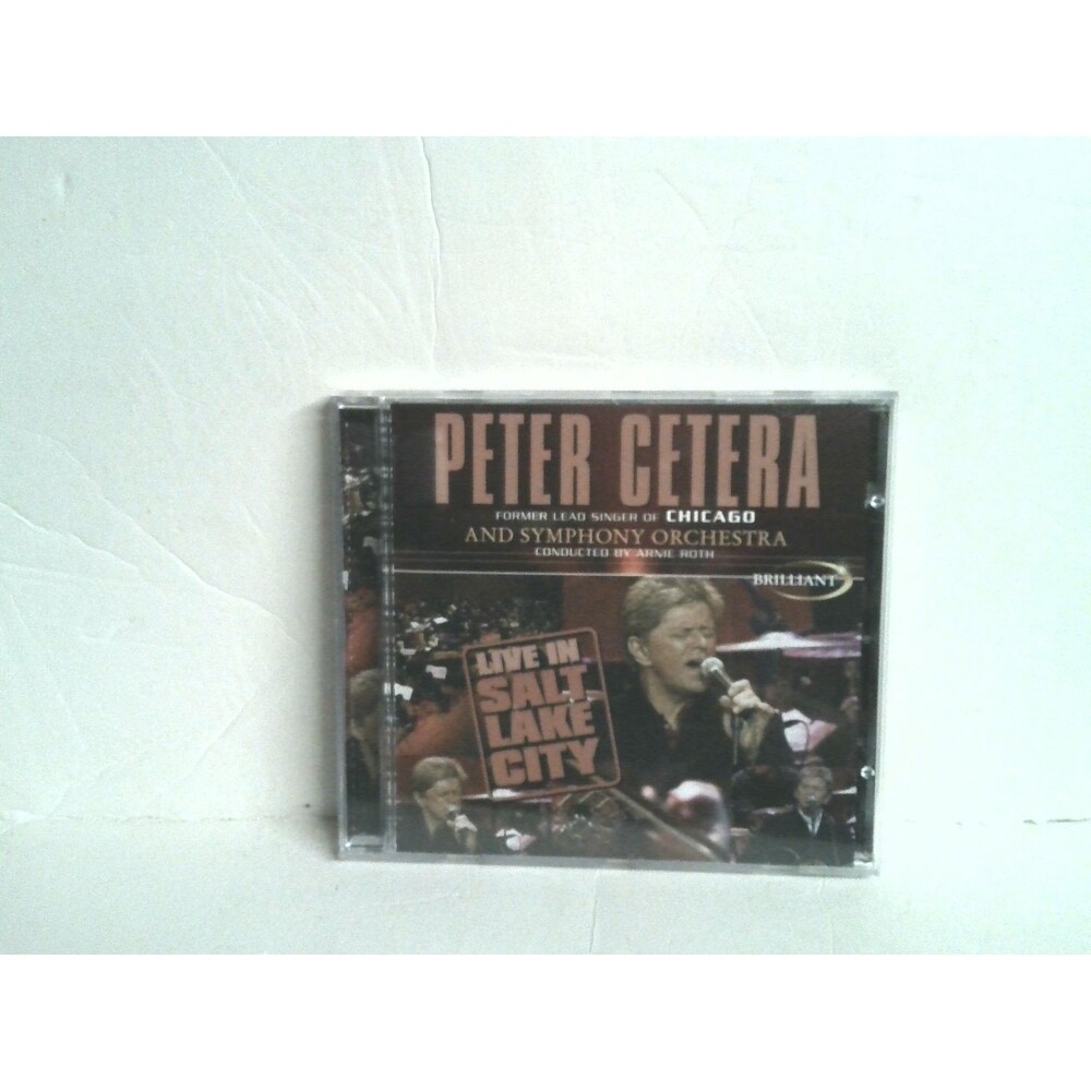 Peter Cetera – Live in Salt Lake City CD 2004 Brilliant Pop Rock Live